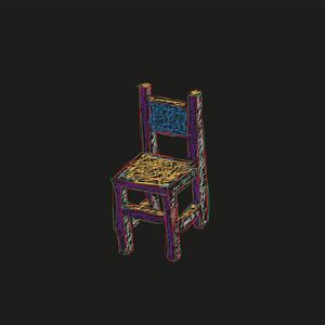 Faded childhood chair