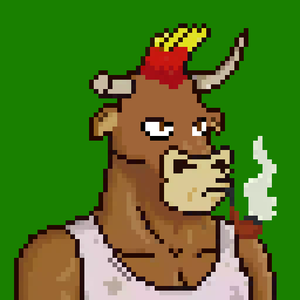 Pixel Bull-#111