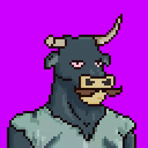 Pixel Bull-#106