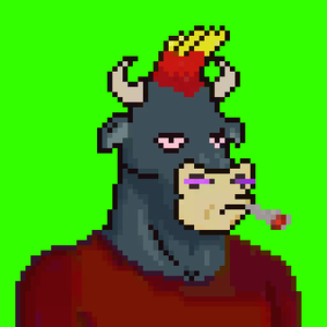 Pixel Bull-#19