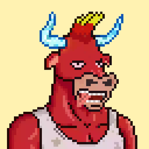 Pixel Bull-#118