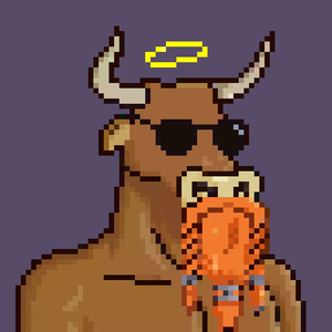 Pixel Bull-#124