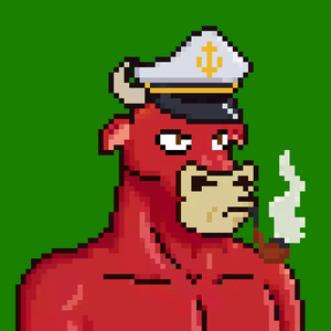 Pixel Bull-#129