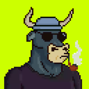 Pixel Bull-#200