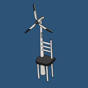 Wind turbine chair