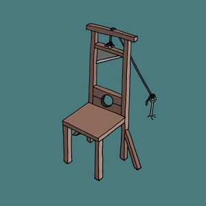  Guillotine chair