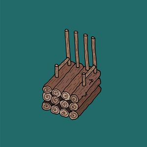 Log pile chair