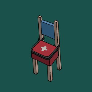 First aid bag chair