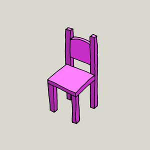 Pink chair