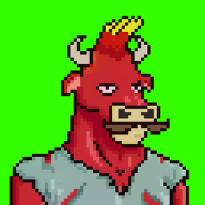 Pixel Bull-#99