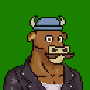 Pixel Bull-#41