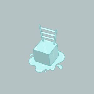 Ice cube chair