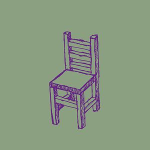 purple domain chair