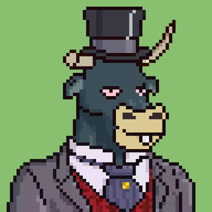 Pixel Bull-#134