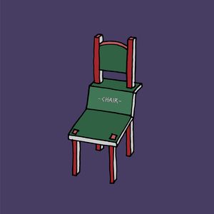 Two levels chair w/ signature