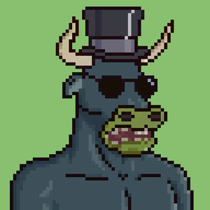 Pixel Bull-#138