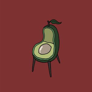 Avocado chair