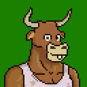 Pixel Bull-#45