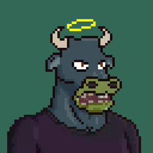 Pixel Bull-#25