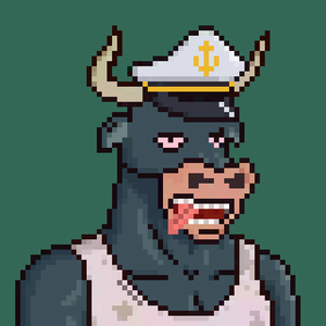 Pixel Bull-#58