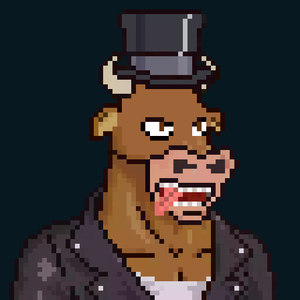 Pixel Bull-#187