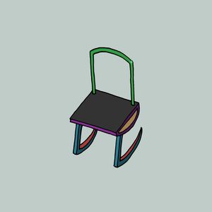 Green hope chair