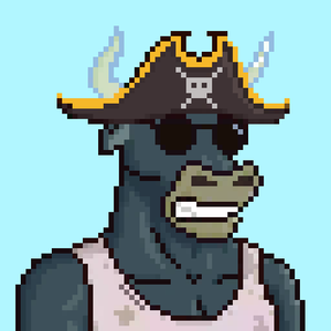 Pixel Bull-#205