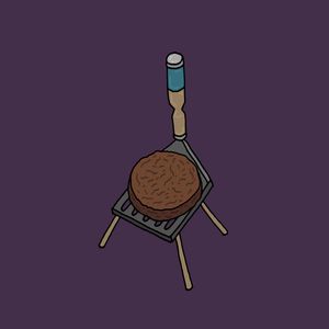 Burger spatula chair