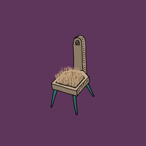 Wooden brush chair