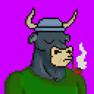 Pixel Bull-#192