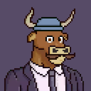 Pixel Bull-#8