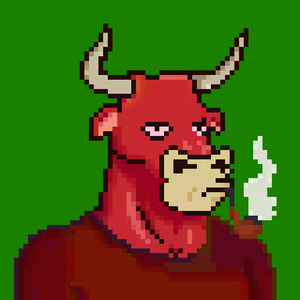 Pixel Bull-#182