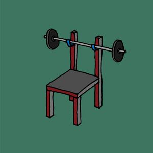 Bench press chair