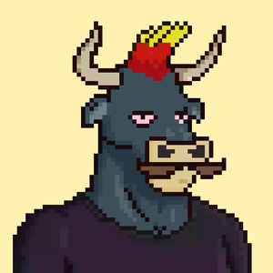 Pixel Bull-#48