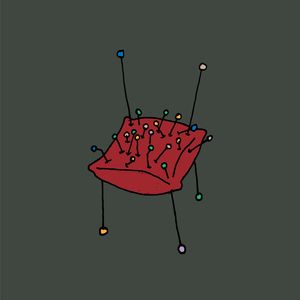 Pincushion chair