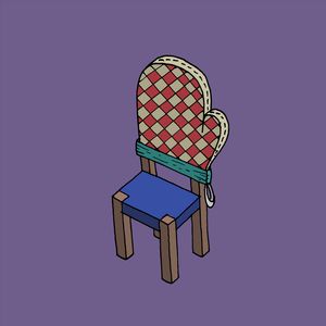 Oven mitt chair