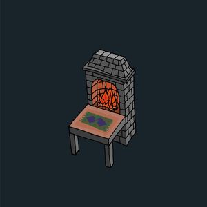 Fireplace chair