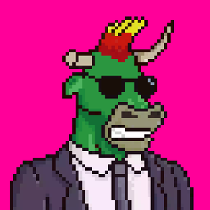 Pixel Bull-#24