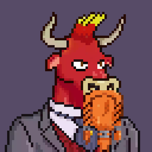 Pixel Bull-#46