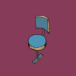 Feet on the ground chair