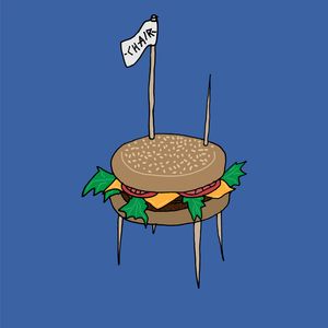 Cheese burguer chair