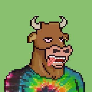 Pixel Bull-#154