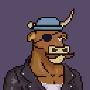 Pixel Bull-#207