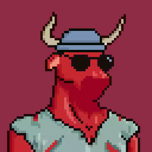 Pixel Bull-#195