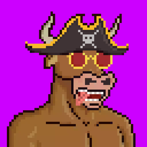 Pixel Bull-#128