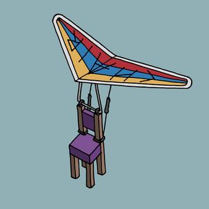 Hang gliding chair