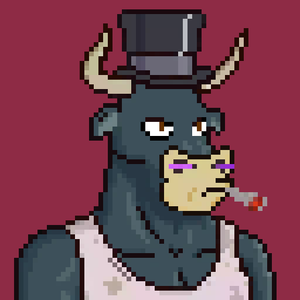 Pixel Bull-#49