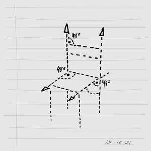 45º chair