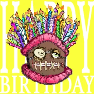 Happy Birthday Cake 00066