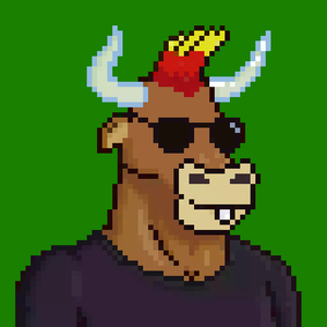 Pixel Bull-#105